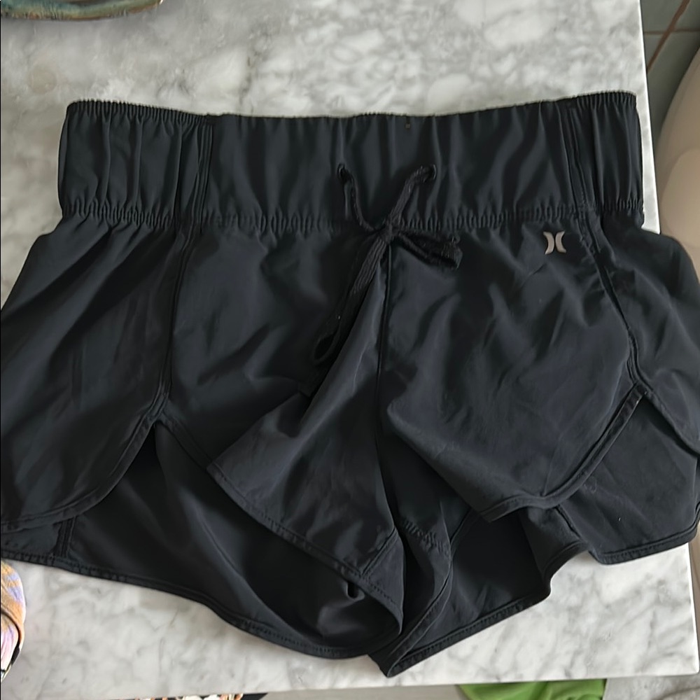 Hurley Black Athletic Shorts